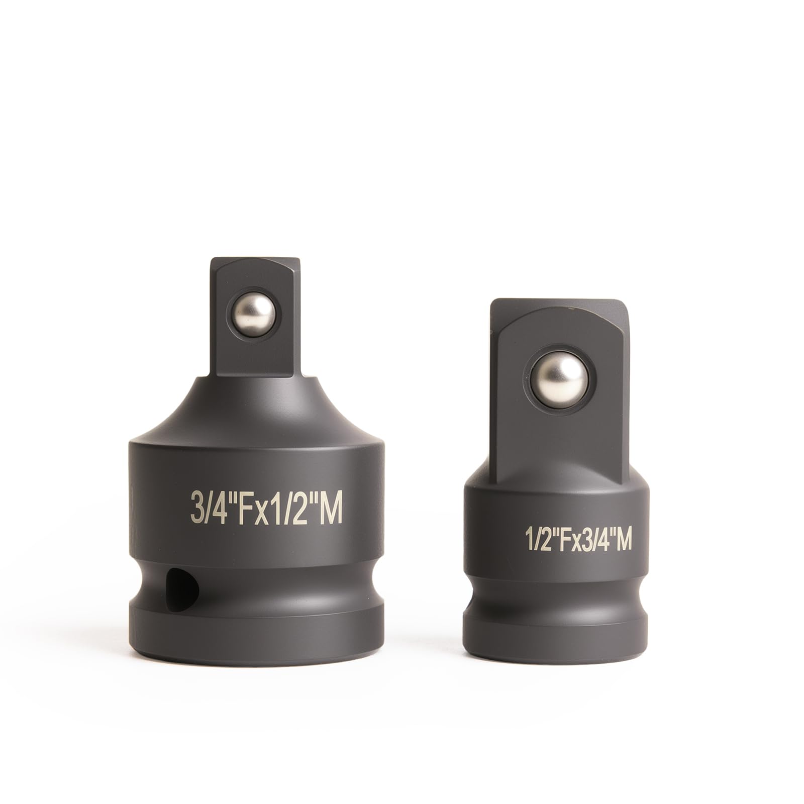 Tazozo Impact Socket Adapter Reducer Set, 3/4" F to 1/2" M, 1/2" F to 3/4"M