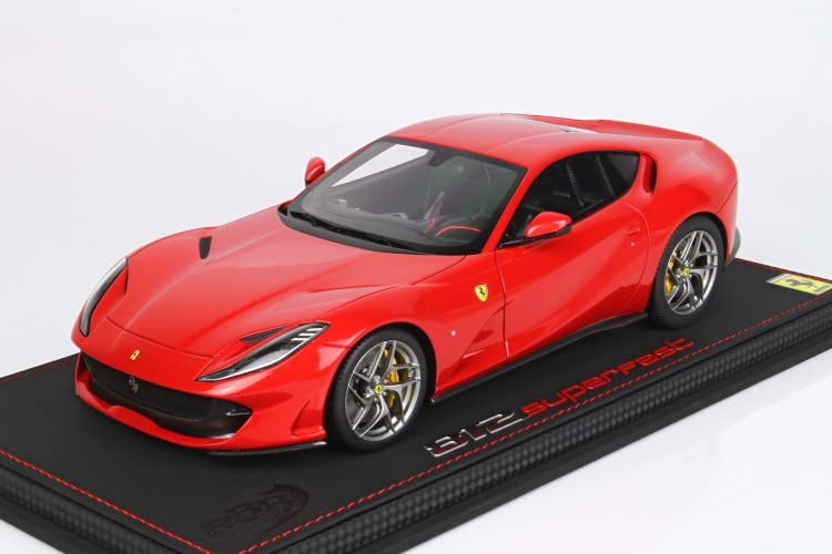 Amazon | BBR 1/18 フェラーリ 812 スーパーファスト ロッソコルサ 322