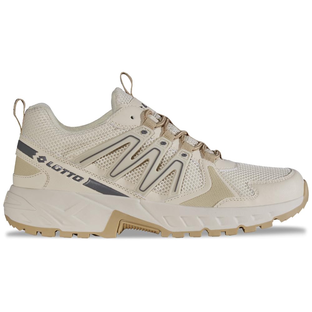 Lotto Unisex Nahunta Trainers, Beige Grey, 9 UK