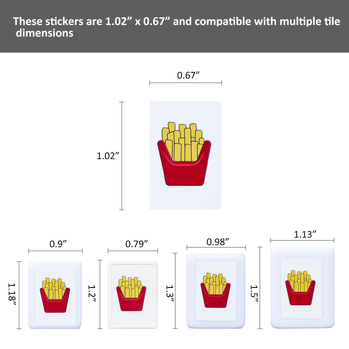 GRACIAS 4 Players Mahjong Block Stickers