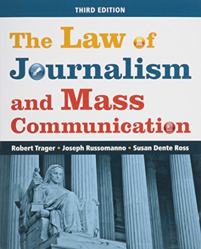 The Law of Journalism and Mass Communication by Robert Trager (2011-07-11)