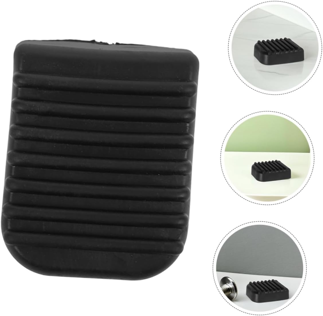 2pcs Motorcycle Kickstand Foot Extension Pad Support Plate for Motorbike Electric Bike Side Stand Support Easy to Replace Compatible Models Parking