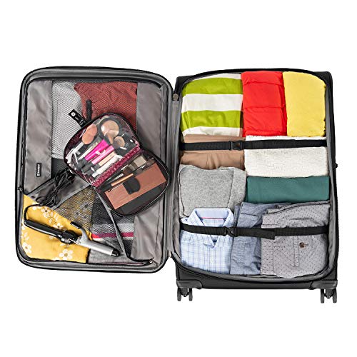 Travelpro Tourlite Softside 3-Piece Set, Expandable Luggage, 4 Spinner Wheels, Lightweight Suitcase, 21" Carry-On, 29 Check Large, Black - image 7
