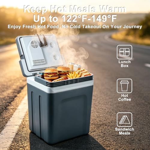 TopAutoGear 25L Electric Cooler & Warmer
