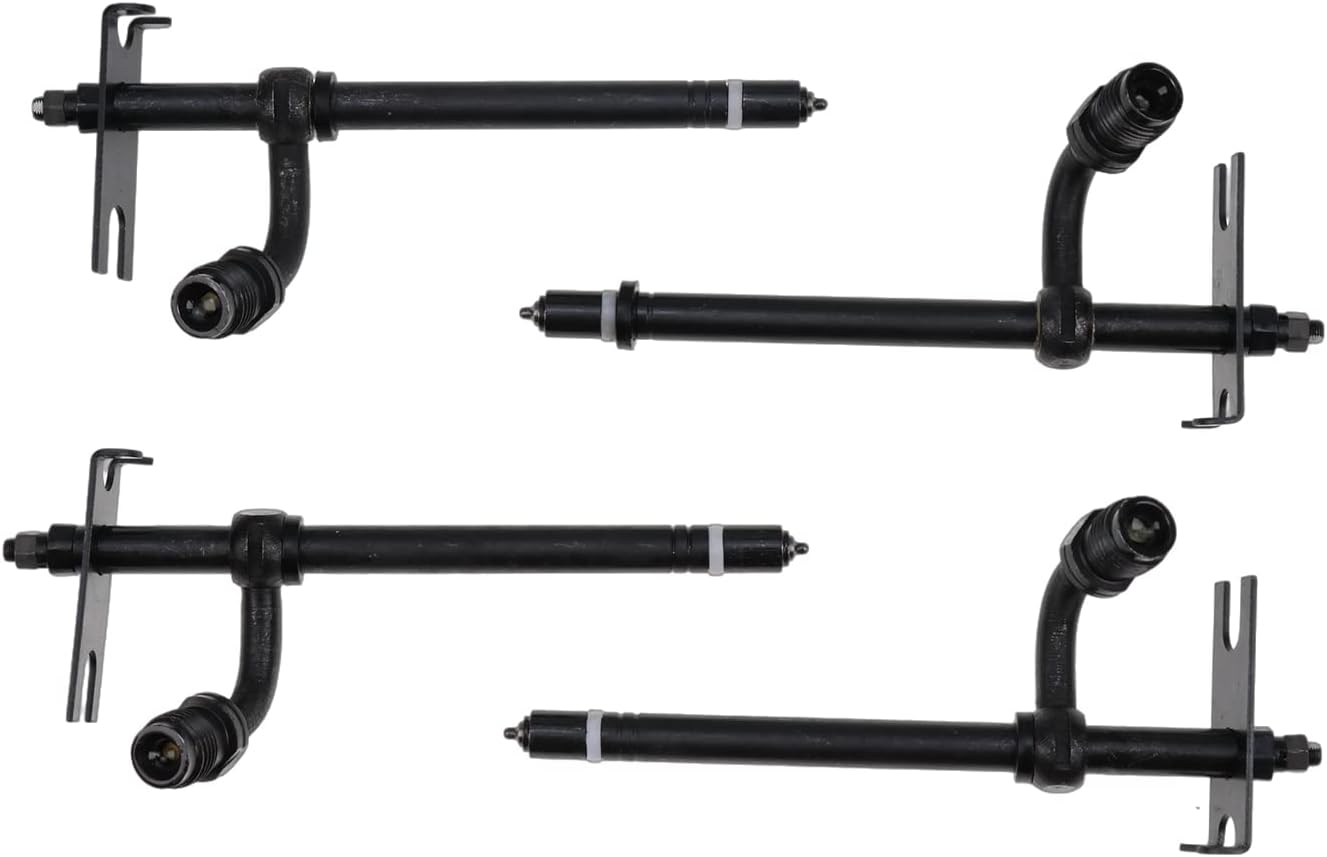 4X Fuel Injectors 20673 A140828 Compatible with Case 450 450B 455B 1845 480C 1845 1845S 480C 580C 584C 585C 586C DH5 1740 1835 1835B 1845B 430 470 530 570
