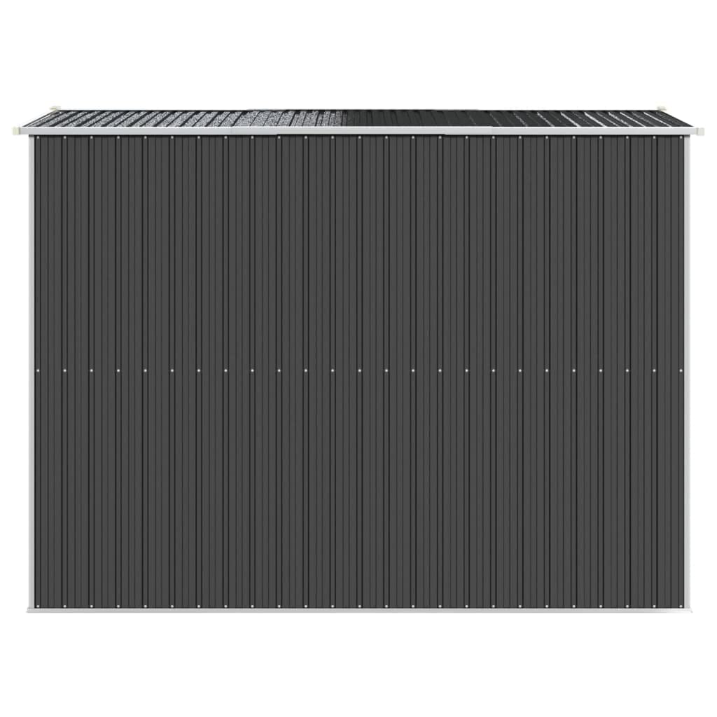 Générique Abri de Jardin Anthracite 192x274x223 cm Acier galvanisé,Maison & Jardin,Pelouses & Jardins,Vie en extérieur,Structures extérieures,Cabanes & abris de Jardin,3147450
