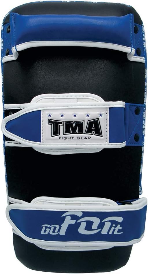 TMA Heavy Muay Thai Pad for Training, Curved Kickboxing Kicking Strike Shield, Coaching Kick Boxing, MMA, Martial Arts, Karate, Taekwondo, Punching, and Elbow Target (1 Pcs Sold AS Single)