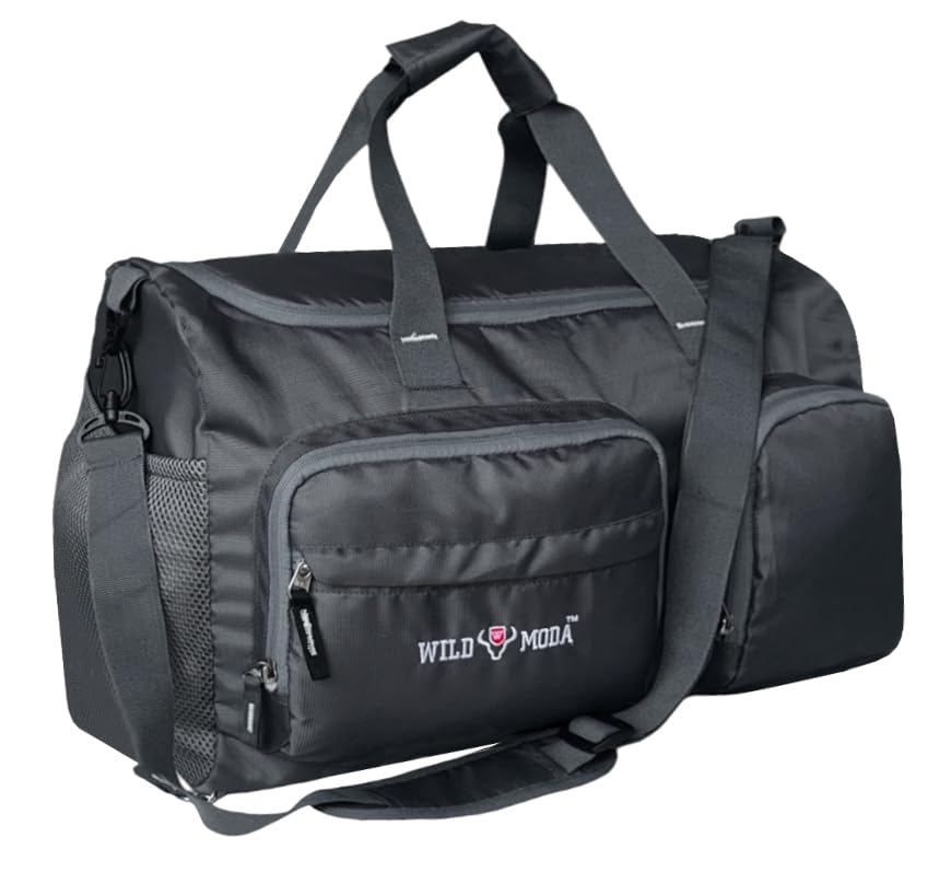 45L FlexForce: All-in-One Duffel Bag, Gym Bag, Rucksack, Travel Bag, Sports Bag (Grey)