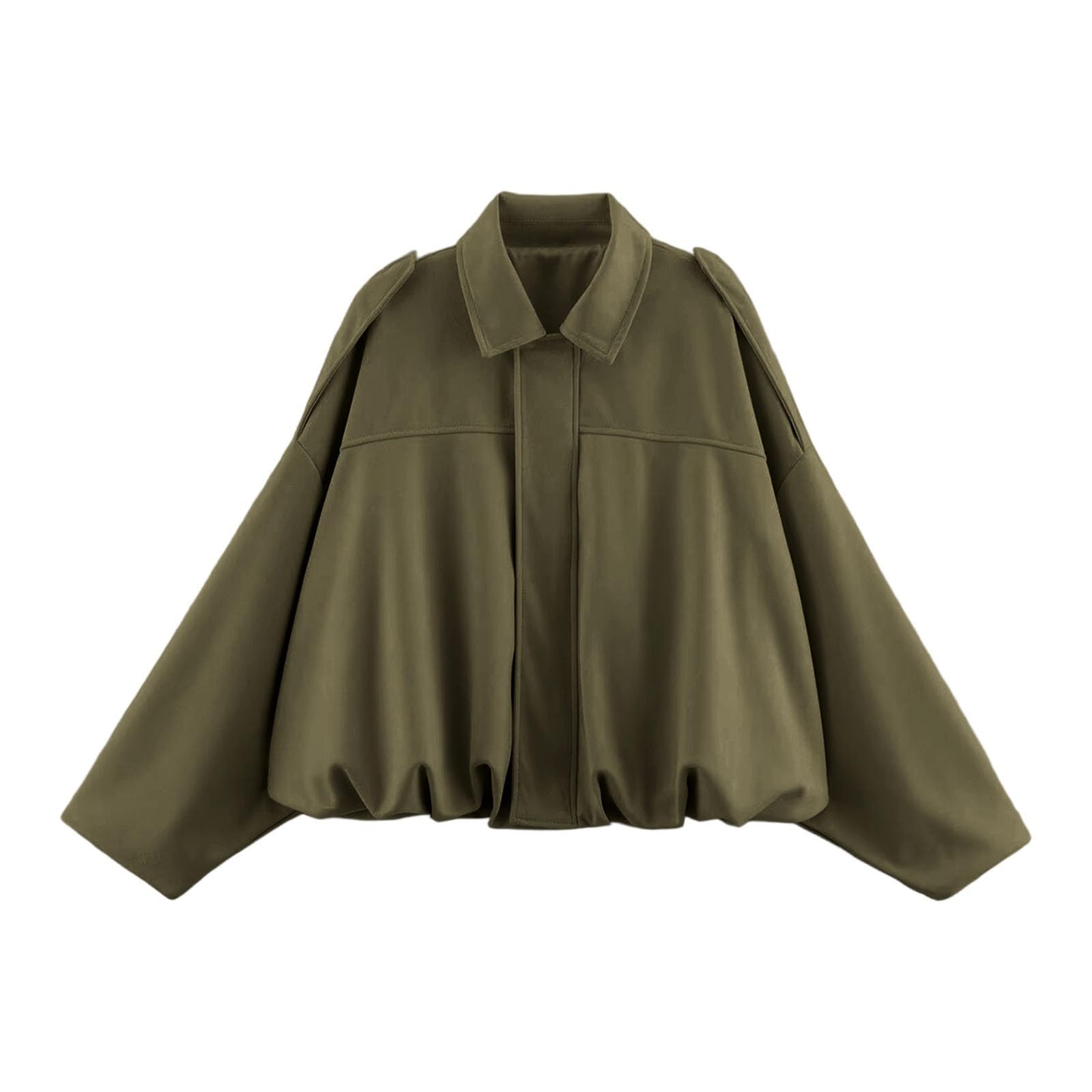 Veste d'été en daim à manches longues pour un style décontracté - 4