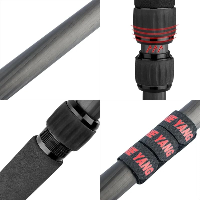 JY90C JY100C JY500C Asta for Microfono in Fibra di Carbonio Asta for Microfono for Registrazione Microfono Asta for Microfono Speedlite Stick 3m 5m(JY500C 5m Black)