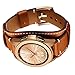 Buluoto 20mm Watch Band for Galaxy Watch 4 Classic 42mm/46mm,Galaxy Watch 4 40mm/44mm,Galaxy Watch3 41mm,Galaxy watch 42mm,Brown