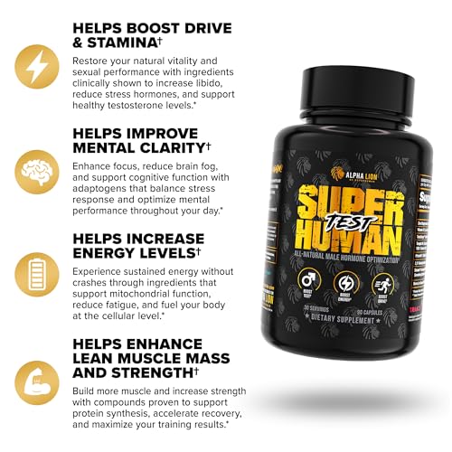 Alpha Lion Superhuman Test Testosterone Booster