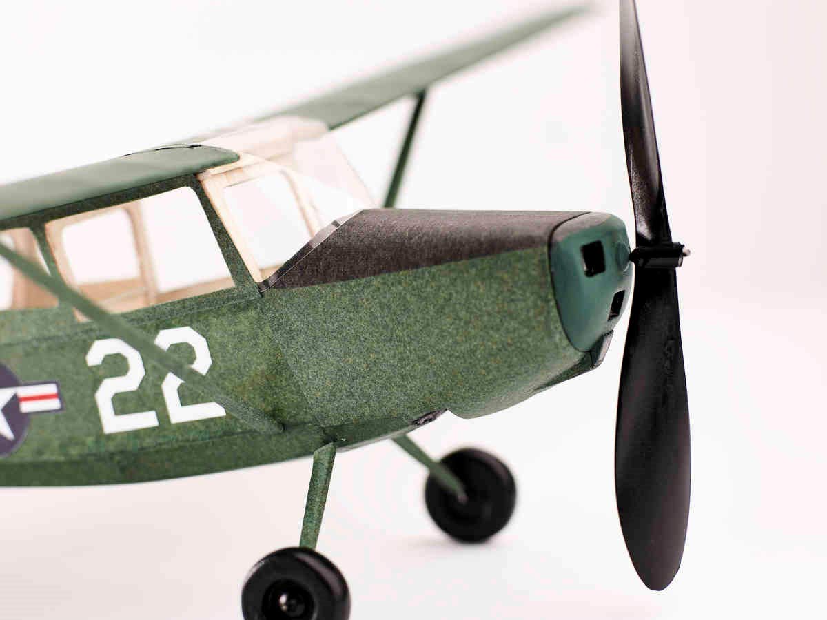 O-1 バードドッグ2サイクルエンジン46～60クラス対応の半完成機ARFキット O-1 バードドッグ2サイクルエンジン46～60クラス対応の半完成機