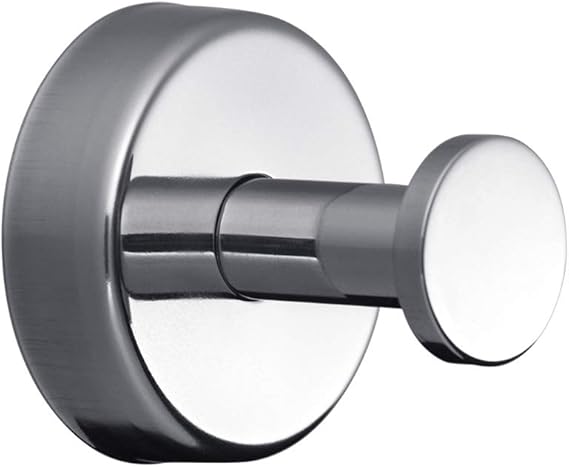 Kapitan Gancho de Toalla INOX 18/10 Acero Inoxidable, Autoadhesivo Percha Montado en pared, Fabricado en Europa 20 Años de Garantía