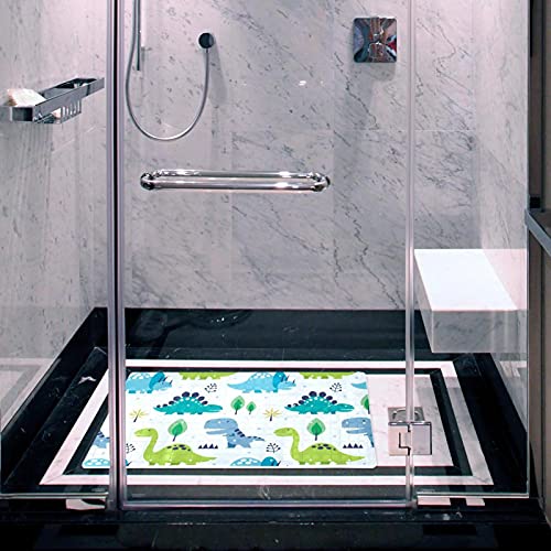 Tapis de bain antidérapant lavable machine avec ventouses de douche - 7