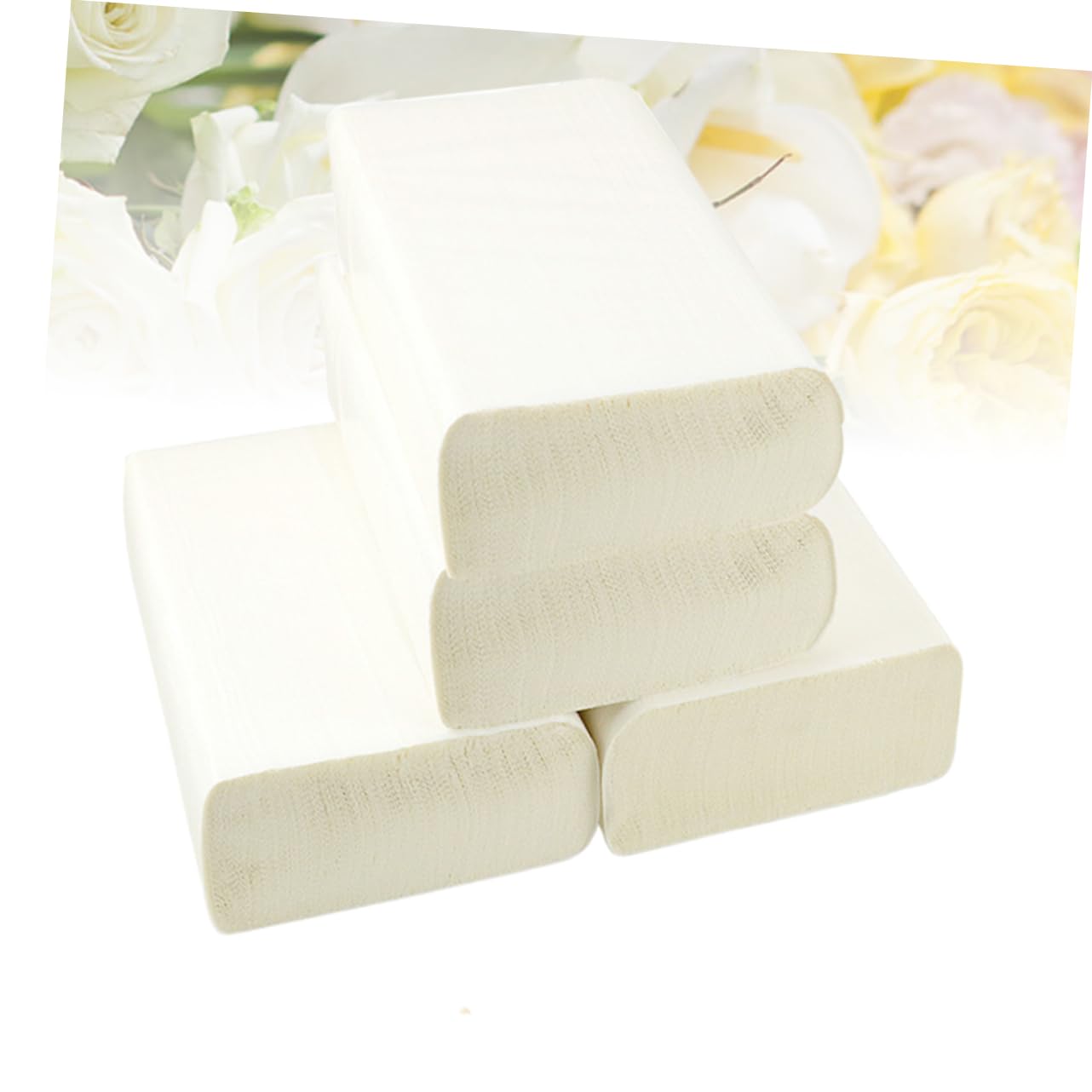 Healeved Salviette Carta Assorbente per Cucina e Bagno 4 Pezzi Carta Igienica Spessa in Polpa di Legno Assorbente Olio per Ufficio e Hotel