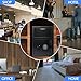 Drop Safe for Business Depository Cash Safes with Drop Slot 2.6 CUB Money Safe Box with Digital Combination and Anti-Fishing for Home Office Hotel Restaurant