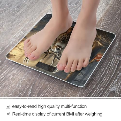 Báscula Digital de Baño con LCD y Vidrio Templado miniatura 5