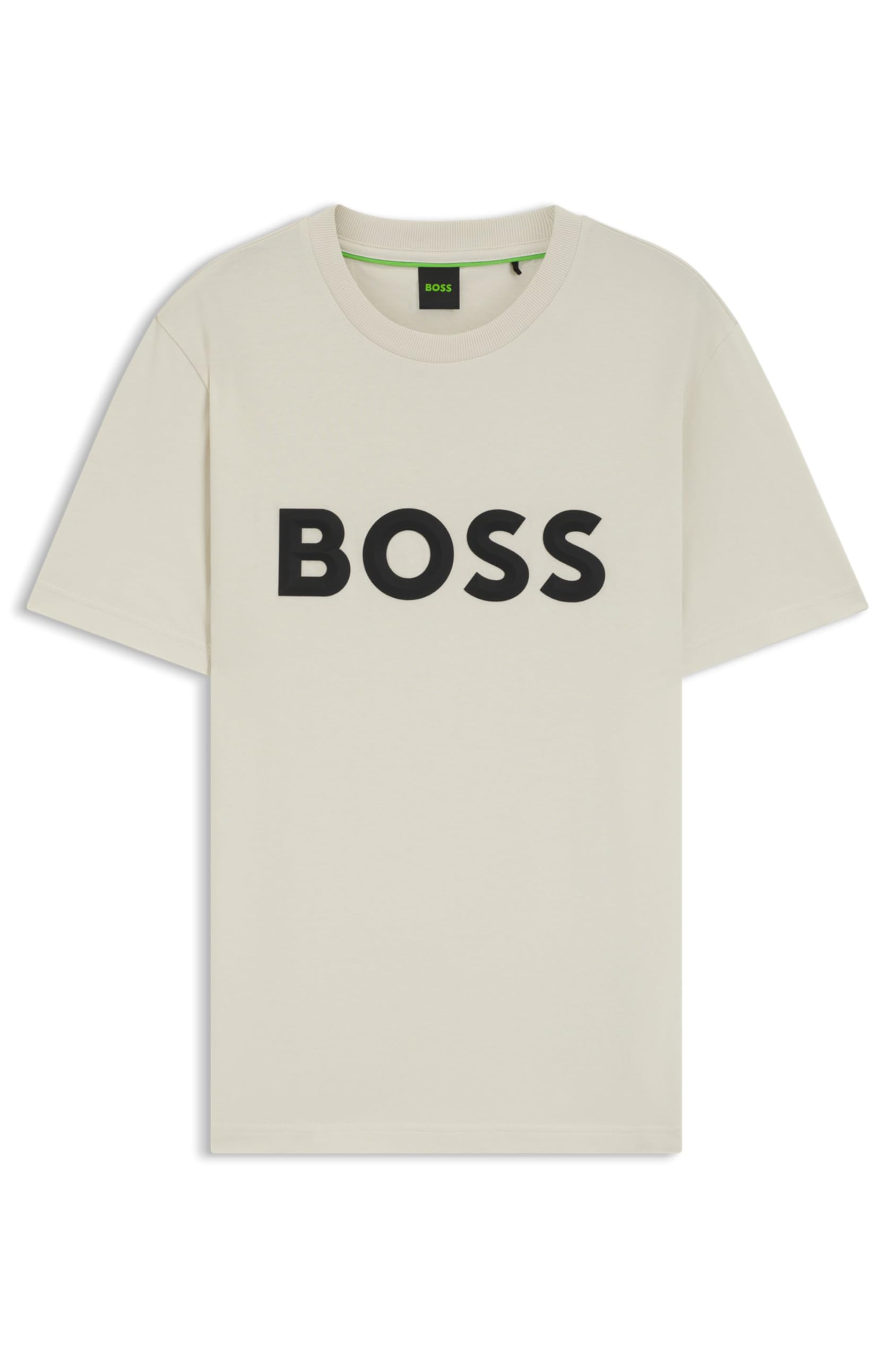 BOSS Iconic Zone Men's T-Shirt, Open White, L