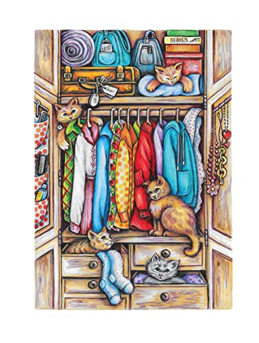 Creative Haven It's a Cat's World! Coloring Book