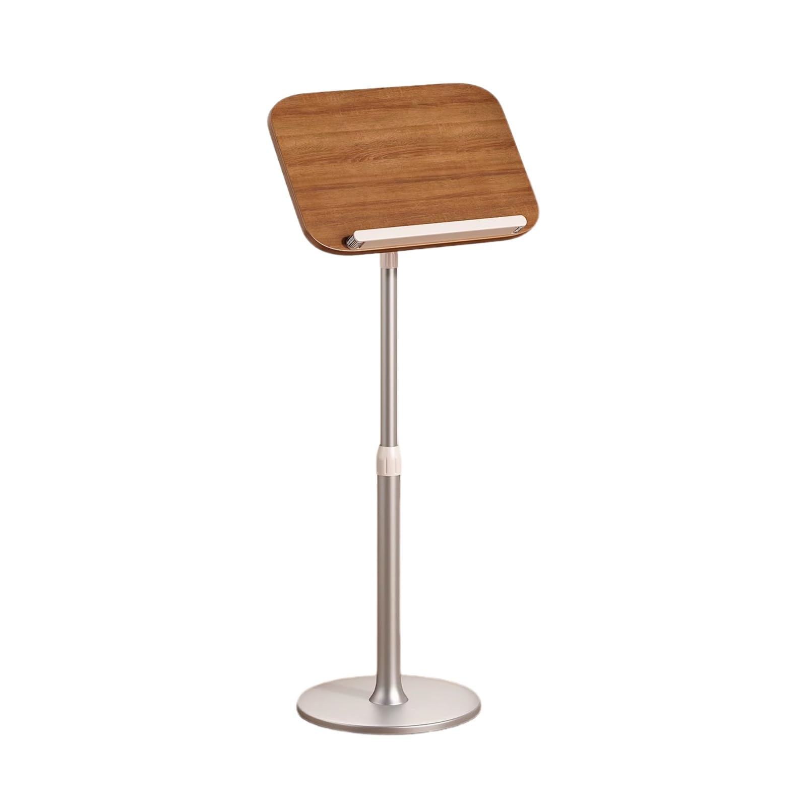 Genérico Estantería de Lectura de pie con Soporte en voladizo, estantería de Lectura de pie, estantería de Lectura de pie, estantería de Madera, Soporte para Libros, ángulo Ajustable de 180 Grados, e