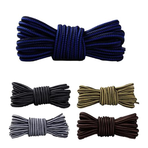 10 cordones redondos a rayas, botas Martin, botas militares, zapatos casuales de cuero inglés, 5 colores