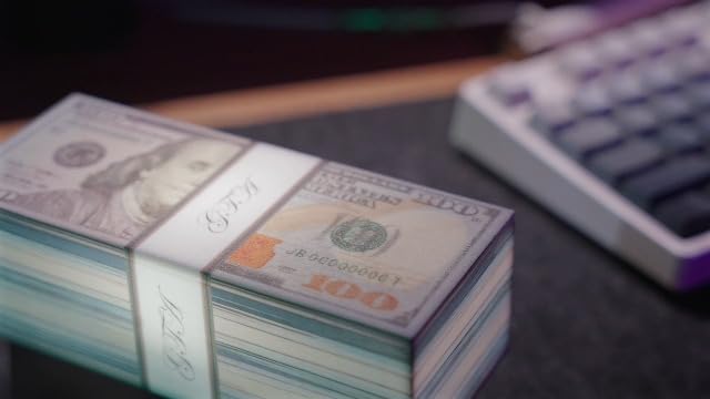 Magnetic Levitating Dollar Lamp, Adult Desk Ornament, Unique Decor Gift — 사진 7
