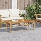 Cette table basse en bambou naturel allie praticité et style dans un design chic et moderne qui s'intègre vraiment dans n'importe quel espace de vie. Que ce soit dans votre salon, balcon ou bureau, cette table est une pièce maîtresse pratique pour les collations, les boissons ou la décoration, ajoutant une touche de classe à votre espace. Durabilité : cette table basse est robuste, parfaitement pour un usage quotidien tout en conservant sa résistance structurelle. Fabriqué à partir de bambou magnifiquement fini, il conserve son style et sa robustesse pour tout intérieur moderne.