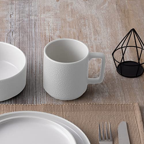 Set de 4 Tazas Noritake Colortex Stone White 16 oz miniatura 7