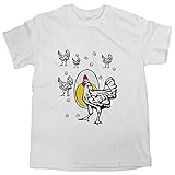 Roseanne Chicken Tshirt Roseanne Barr Shirt White