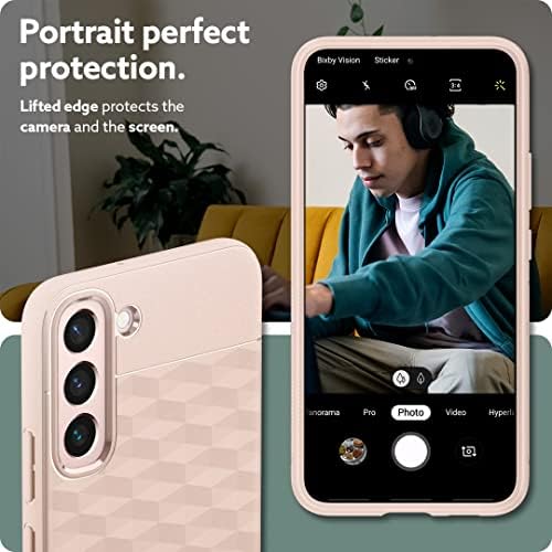 Caseology Parallax Case Compatible with Samsung Galaxy S22 5G - Indi Pink