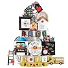 Mifoci 21 Pcs Back to School Tiered Tray Decor Set Fun Appreciation Wood Signs Decorative Wooden School Bus Table Centerpiece for First Day of School Classroom Table Decor