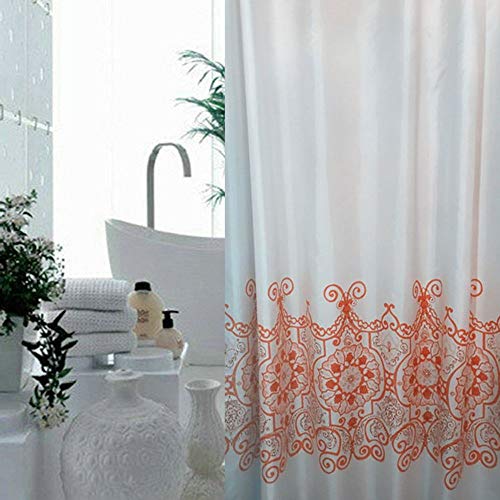 Rideau de douche style européen pour embellir votre salle de bain chic