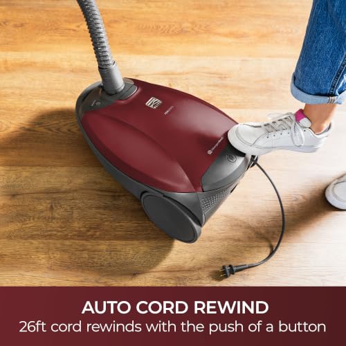 Kenmore Elite 700 Series Bagged Canister Vacuum with Hair Eliminator | Pet Friendly Design, 2-Motor Powerful Suction, HEPA and Auto Cord Rewind for Carpets, Hard Floor and Upholstery - 81715 - image 9