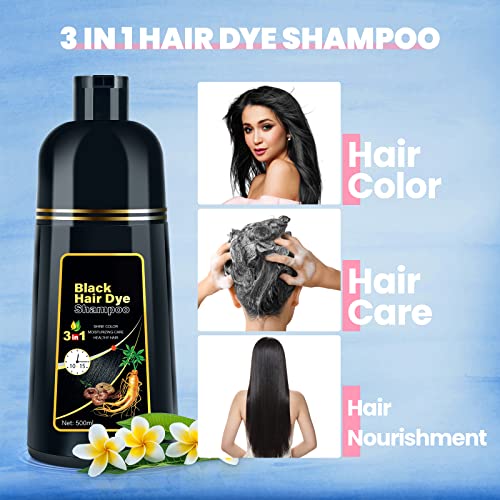 Iiimeidu KASA001 Hair Dye Shampoo For Gray Hair Coverage thumb #2