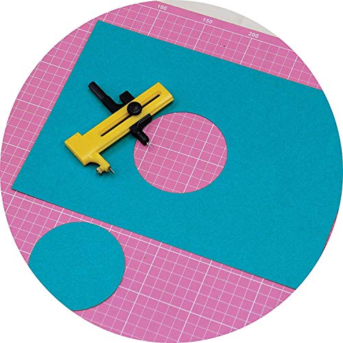Image of 10-150 mm Circle Cutter Circle Rotary Tool Trimmer Round Knife for Cutting Paper Art and Craft