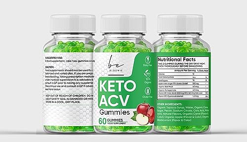 beBloomie Keto ACV Gummies Up to 5X More Weight Loss Versus Dieting Alone- 60 High Strength Enter into Ketosis and Lose Weight Fast with Keto Gummy Bears! - Image 2
