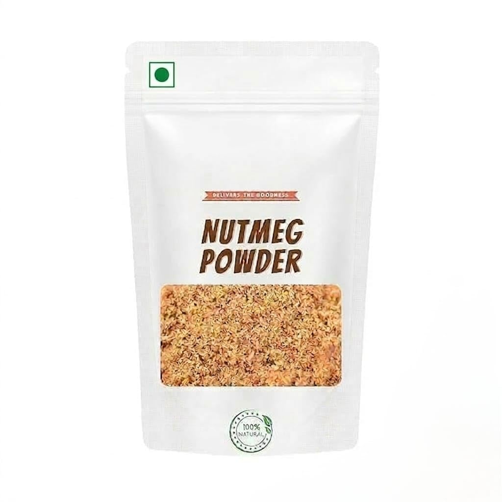 Nutmeg Powder - 50g | Jaiphal Powder | Ground Nutmeg | 100% Pure & Natural
