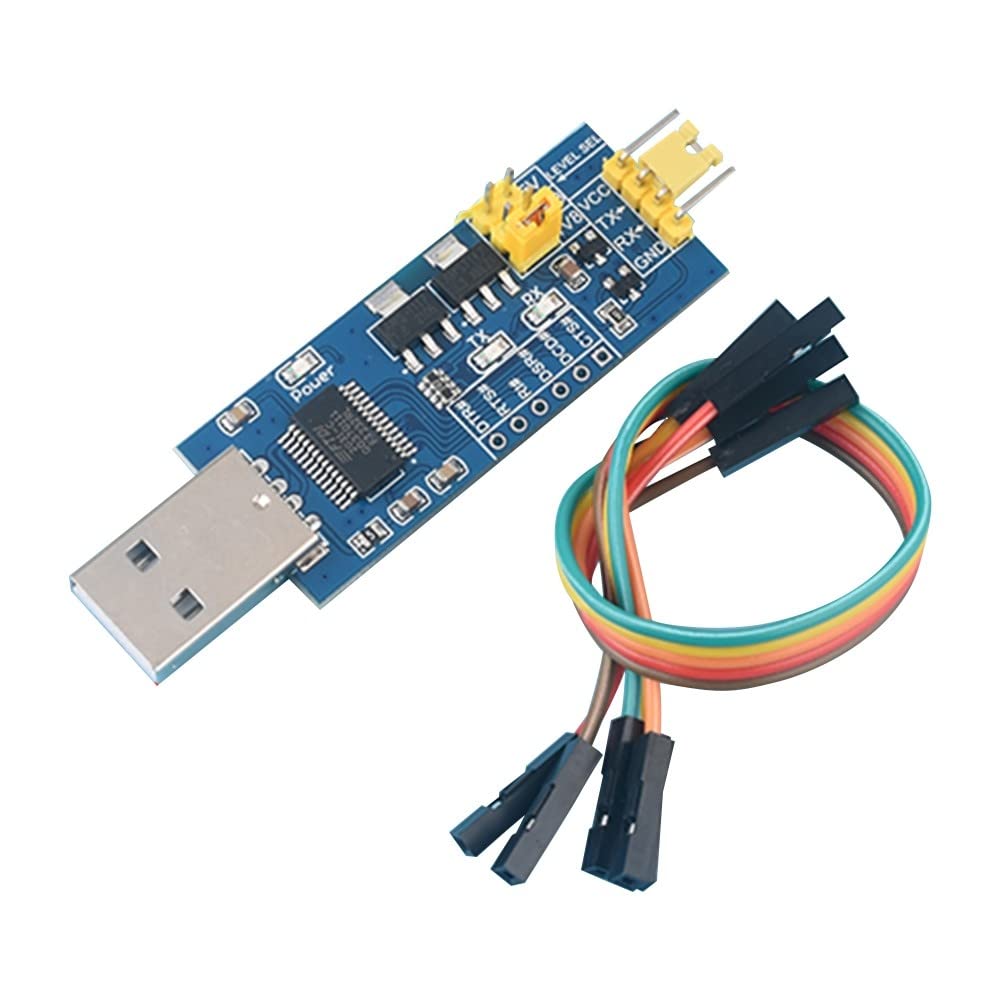 Adattatore seriale da USB a TTL, modulo convertitore da 5/3,3/1,8 V FT232RL, codice FT232RL, downloader programmatore con cavo per