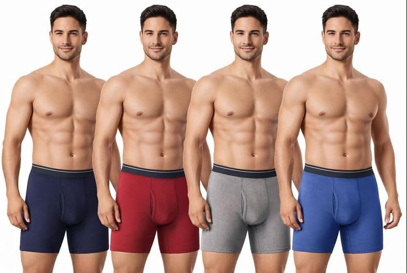 BILLIONHATS 72 Pack Men Cotton Briefs Underwear in Bulk for Homeless Shelter Donating, Wholesale Underwear for Mens - Image 3