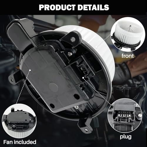 Image of 700298 Front AC Heater Blower Motor Fan Fit for Toyota Sienna 2011-2020 , Sequoia 2008-2022,for Lexus ES350 2015,ES300h 2015-2018 ,871030C051, 8710333140