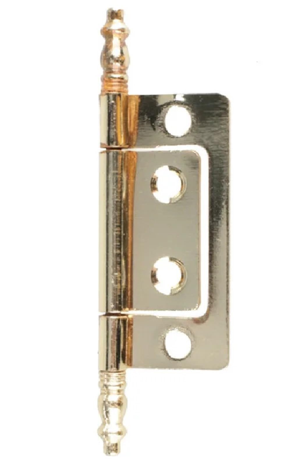 Kdhcvkz Black 50Pcs 2" Iron Antique Brass Non-Mortise Cabinet Hinge(Black)