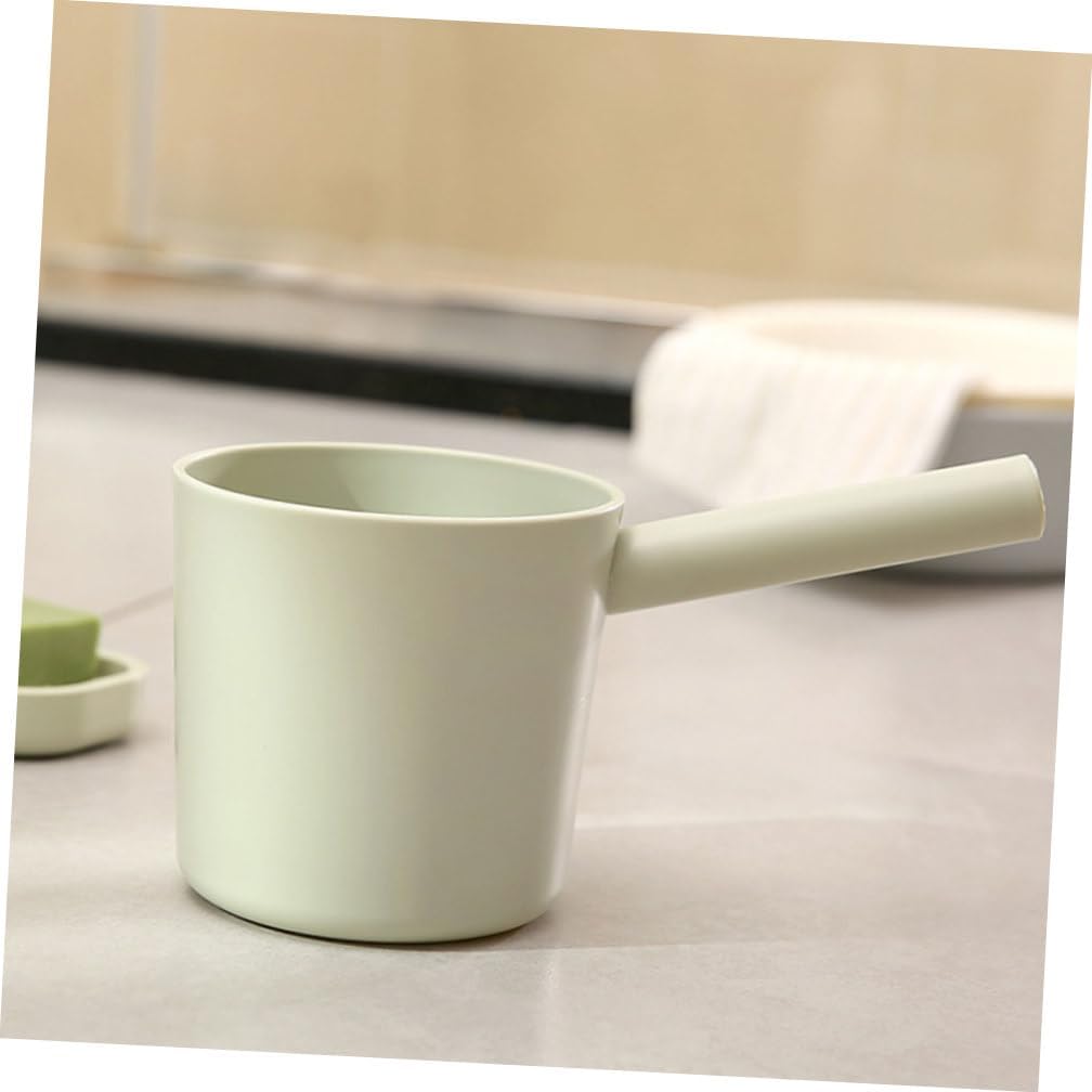 3pcs Plastic Bath Water Ladle Ergonomic Kitchen Scoop for Hair Washing Random Easy to Hold for Boy Girl Bath