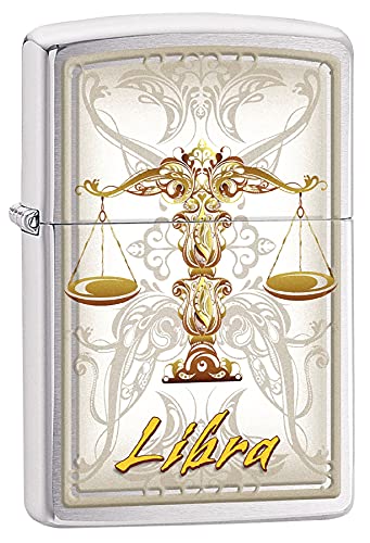 Zippo Encendedor Signos Zodiacales Libra miniatura 1