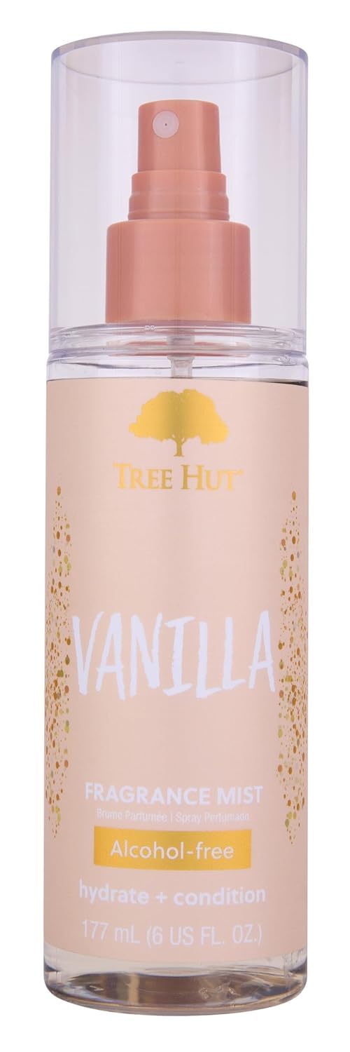 Tree Hut Hair & Body Mist, Vanilla, 6 Fl Oz
