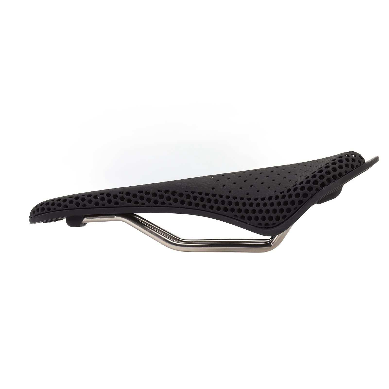 Coussin de siège de vélo imprimé en 3D, léger, Creux, ventilé, Housse de Selle en Gel Confortable pour Le Cyclisme sur Route en Montagne, nœud en Acier au Chrome-molybdène