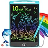 LCD Writing Tablet for Kids, 10 Inch Colorful Doodle Board Drawing Tablet, Electronic Erasable...