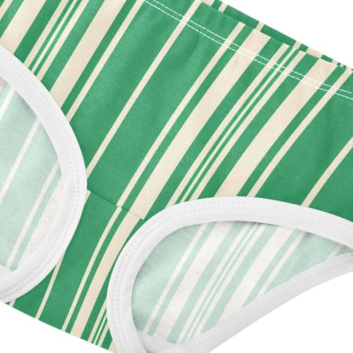 Green Stripe Toddler Girls's Underwear 2T 23008804
