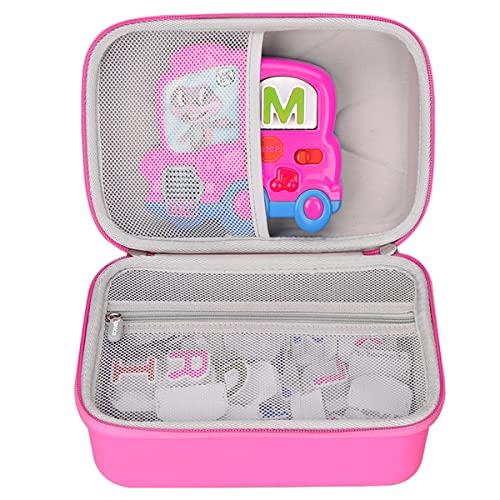 Image of Aproca Case Compatible with LeapFrog Fridge Phonics Magnetic Letter Set, Portable Storage Bag for Accessories (Case Only)
