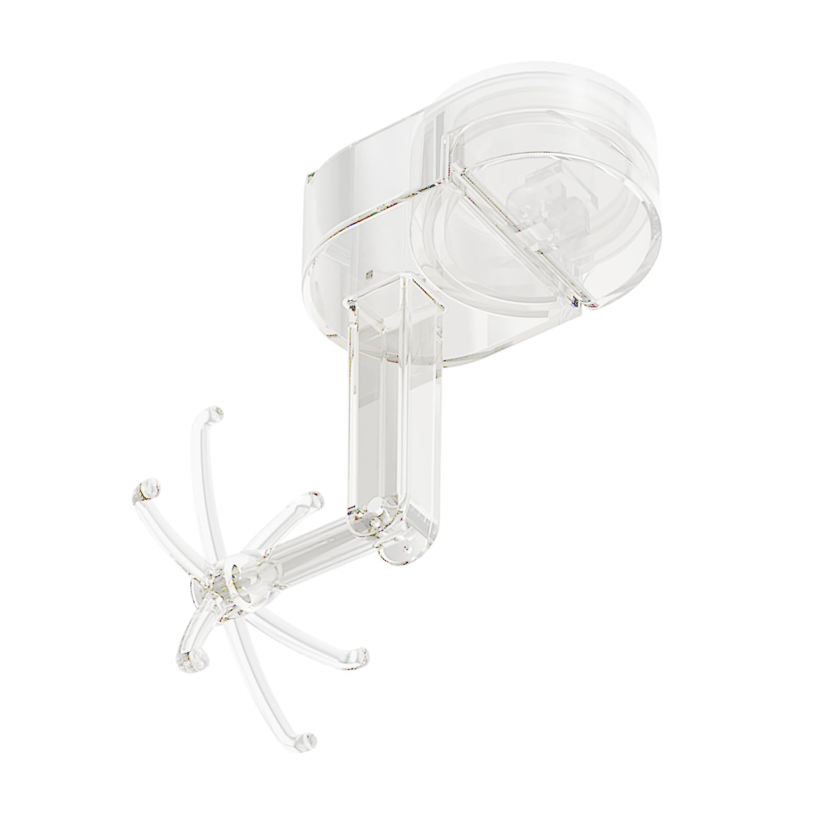 Suction Cup Space Saving Swivel Hook Vacuum Efficient Swivel Hanger for Kitchen Bathroom with Suction Cup